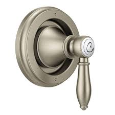 Moen Weymouth Single Handle Transfer Valve Trim Kit In Brushed Nickel Valve Not Included Brushed Nickel Shower Diverter Traditional Baths