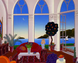 Artist signed and numbered six books of mcknight's art have been published (two in japan) including the most recent voyage to. Red Couch By Thomas Frederick Mcknight