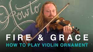 Vibrato not essential, disliked by many. How To Play Celtic Violin Ornament Fire Grace Youtube