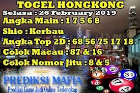 Prediksi Togel Hongkong Selasa 26 February 2019 Kuching Mafia Sydney