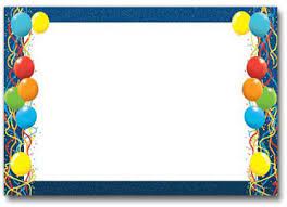 Birthday Balloons Border Fantastic Frames Art Birthday Party Birthday Balloons Clipart Party Balloons