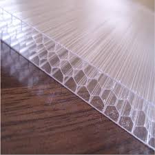 Pc Hohlen Flaches Blatt Kunststoff Honeycomb Panel Polycarbonatplatte Skylight Covering Plastic Sheets Polycarbonate