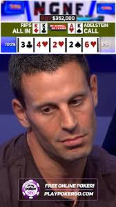 $352,000 with ACE-HIGH?! 🫨 @SellingRips CLASHES with  @GarrettAdelsteinPoker