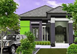 Menghitung biaya bangun rumah minimalis 2 lantai. Desain Rumah Minimalis 1 Lantai 3 Kamar Tidur Tampak Depan Deagam Design