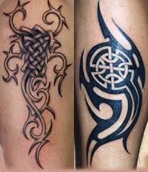 Free tribal love tattoo vector download in ai, svg, eps and cdr. Irish Tribal Tattoos
