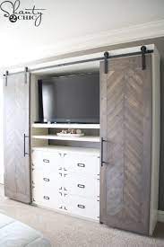 Get 5% in rewards with club o! Sliding Barn Door Media Console Shanty 2 Chic