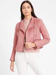 Vegan Suede Quilted Biker Jacket Banana Republic Vegan Suede Biker Jacket Clothes