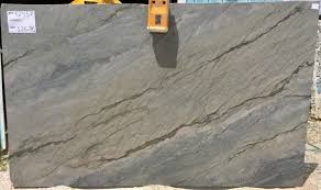 3200 x 1850 x 20mm. Elegant Grey Quartzite Stone Slab Quartzite Stone