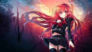 Free for commercial use ✓ no attribution required. Red Anime Girl Wallpapers Top Free Red Anime Girl Backgrounds Wallpaperaccess