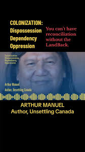The “impossible situation” Indian chiefs face, as described by Arthur  Manuel, stems from the fact that Indian chiefs control only 0.2% of  Canada’s land (0:08). This tiny fraction of land, Indian ...