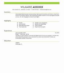 Professional Retail Sales Associate Resume Examples Retail Livecareer