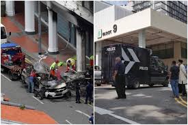 Accident in singapore lucky plaza 2 filipino died and some enjured rip. Tlvi6a8aamn6zm