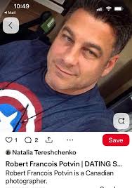 Scam👍👍👍👍 10:49 Mail 1 C a2 2 … ت Save Natalia Tereshchenko Robert  RabartFraneicati Francois Potvin I DATING S... Robert Francois Potvin is a  Canadian photographer. Mail < 2 … sousa Save