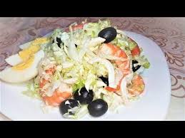 салаты без майонеза рецепты с фото на день рождения Izyskannyj Legkij V Prigotovlenii Salat Bez Majoneza Eda Blyuda Iz Moreproduktov Idei Dlya Blyud
