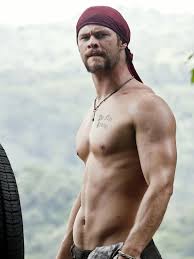 Chris Hemsworth as Kale in A Perfect Getaway, 2009.