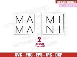 Free Free Mama And Mini Svg Free 527 SVG PNG EPS DXF File