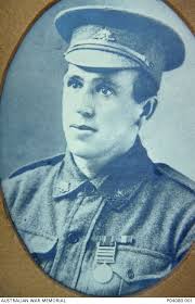 Portrait of 3469 Private (Pte) William Frederick Joseph (Bill) Barker who  was born in Port ...