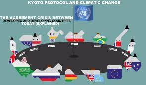 Protocolul a fost adoptat la kyoto, japonia în 1997, când gazele cu efect de seră ne amenințau rapid climatul, viața pe pământ și planeta însăși. Kyoto Protocol The Climate Dictionary