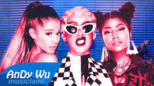 Ariana grande dangerous woman side to side. I Like It Side To Side Cardi B Nicki Minaj Ariana Grande Ft Bad Bunny J Balvin Youtube