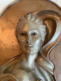 Artist Philip Vickers Wall Relief Sculpture in Matrix Metals NICOLETTA $100  for Sale in Glendale, AZ