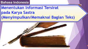 Novel deana pada suatu ketika karya titie said: Menggali Informasi Tersirat Dalam Karya Sastra Menyimpulkan Memaknai Bagian Teks Youtube