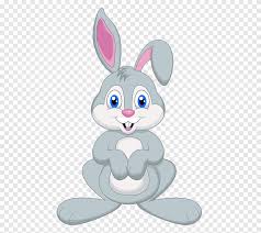 Il suffit d'imprimer le coloriage d'un ou de plusieurs lapins de pâques pour offrir des heures de coloriage à votre enfant pendant les vacances de pâques. Illustration De Dessin Anime De Lapin De Lapin De Paques Petit Lapin Gris Mammifere Peint Png Pngegg