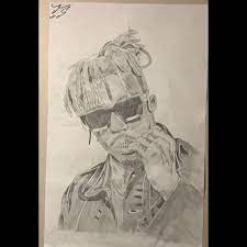 | agustinmunoz offer daily download for free, fast and easy. Juice Wrld Tribute Takoda Shamrock Drawings Illustration People Figures Celebrity Other Celebrity Artpal