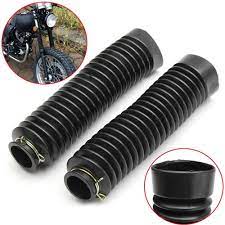 Universal Motorcycle Rubber Fork Gaiter Dust Cover Shock Boots Gaiters Dirtbike Unbranded Gaiters Rubber Boots