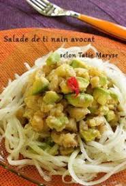 Vous Ne Resisterez Pas A Cette Salade De Ti Nain A L Avocat Recettes De Cuisine Cuisine Antillaise Cuisine Exotique