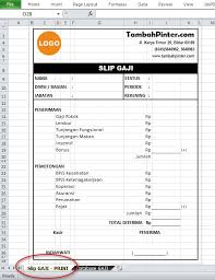 Documents similar to contoh slip gaji karyawan format ms excel. Contoh Slip Gaji Serta Cara Membuatnya Tambah Pinter