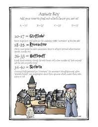 Harry Potter Themed Classroom Sorting Hat Quiz Harry Potter Activities Harry Potter Classroom Sorting Hat Quiz