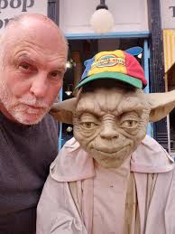 Shop owner Jeff Gurley said he's been told by the town's building inspector  that Yoda has to be brought inside the store, permanently.