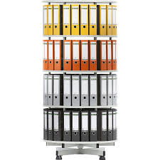 Just one rotary filing cabinet holds as many files as two to three lateral filing cabinets, in half the space, and cabinets can be accessed from both sides for greater productivity. Rotary Filing System O 800 Mm Kaiser Kraft International