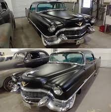 1955 Cadillac Coupe $19.5k, "Lucille" low mileage 70K car, runs and drives  really well, has the original 331 Caddy engine and transmission. Car still  retains the original front and rear AC system ,