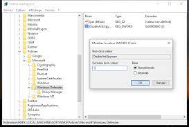 61 Comment Desactiver Ou Activer Windows Defender Informatique11