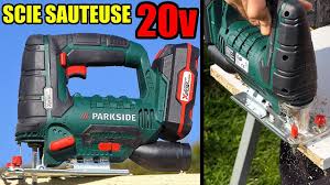 Parkside Scie Sauteuse 20v X20vteam Pendulaire Pstda 20 Li A2 Cordless Jigsaw Youtube