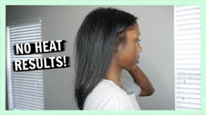 Regular combing, shampooing and styling result in very similar temporary changes in hair. I Straightened My Hair 1 Year No Heat Results Youtube