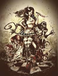 Maybe you would like to learn more about one of these? Alice Madness Returns By Marcelo Ventura Alice In Wonderland Drawings Evil Alice Dark Alice In Wonderland