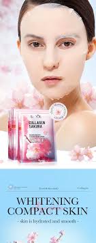 SADOER OEM Collagen Sakura Moisturizing Tender Skin Mask