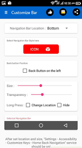 Soft Keys Navigation Bar Back Home Recent Button For Android Apk Download