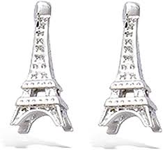 Er ist eine der größten touristenattraktionen mit mehr als 6 millionen besuchern jährlich. Les Tresors De Lily N6891 Silber Ohrringe Tour Eiffel Rhodium Amazon De Schmuck