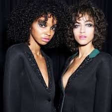 Impressive long curly hair with fringe on a dark brown shade like this curly shag is hard not to love. 40 Stunning Ways To Rock Curly Hair With Bangs