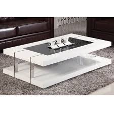 La table basse vintage est de plus en plus prisée des décorateurs d'intérieur. Table Basse Design Laque Blanc Verre Trempe Cdiscount Maison
