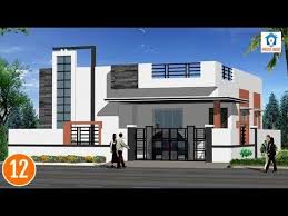 Individual Houses Modern Front Elevations Single Floor Home Designs House Elevations 02 House Front Design Small House Front Design House Design Photos