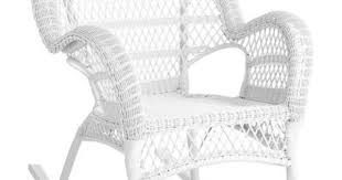Santa Barbara Rocker White White Wicker Rocking Chairs Wicker Rocking Chair Wicker Rocker