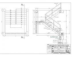 Building staircases is not hard if you follow the calculations. Commercial Building Stair Plan And Section Autocad File Cadbull
