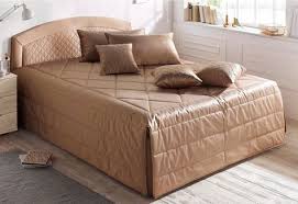 Polsterbett Wahlweise Mit Tagesdecke Zierkissen Und Bettkasten Bett Kissen Bett Polsterbett