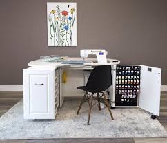 The Original Scrapbox Incredible Fold Away Crafting Stations Hidden Cabinet Crafti Diy Furniture Bedroom Craft Storage Ideas For Small Spaces Diy Furniture