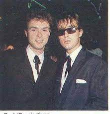 Spandau ballet bassist and presenter martin kemp. Gary Kemp And Martin Kemp From 80 S British New Romantic Band Spandau Ballet Spandau Martin Kemp Gary Kemp
