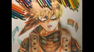 The katsuki bakugou costume comes with the shirt, pants, gloves, belt with leg straps, knee pads, gauntlets, headpieces, eye mask, neck piece, arm guards. Drawing Katsuki Bakugou Winter Costume Boku No Hero Academia Youtube